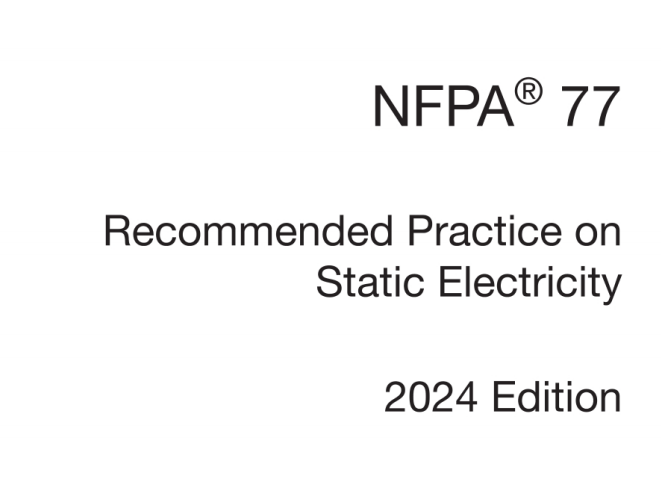 NFPA 77:2024 pdf download - Recommended Practice on Static Electricity